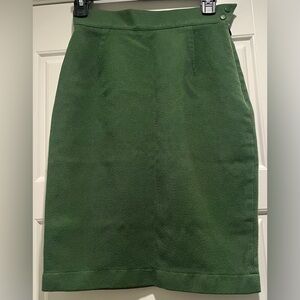 90s Thierry Mugler wool skirt vintage